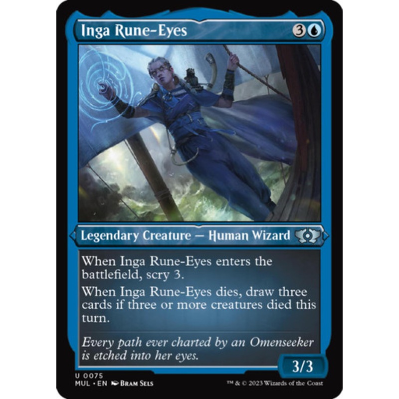 Inga Rune-Eyes (Etched foil) | Multiverse Legends