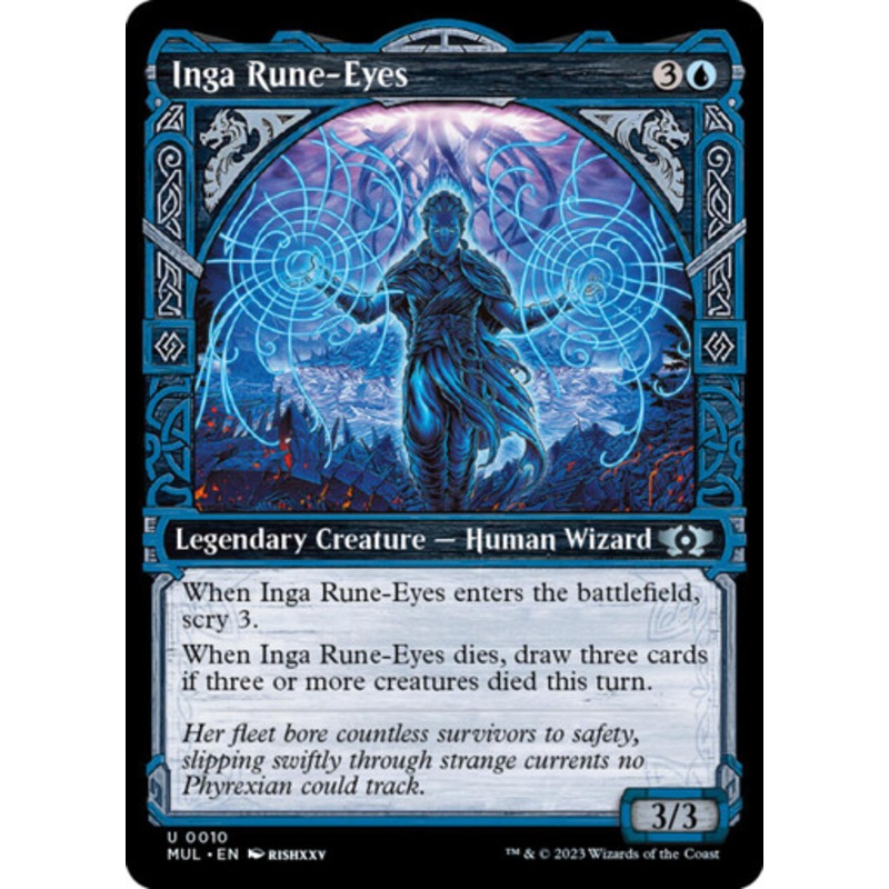 Inga Rune-Eyes (Showcase Frame foil) | Multiverse Legends