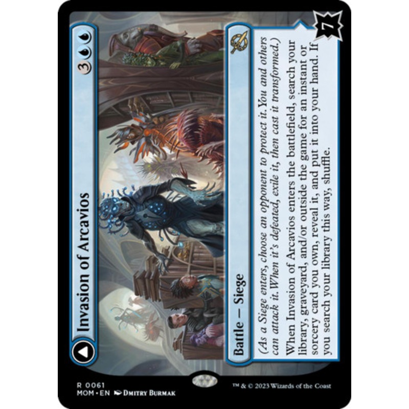 Invasion of Arcavios // Invocation of the Founders (foil) | March of the Machine