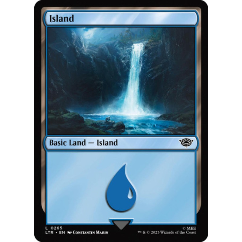 Island (#265) (foil) | The Lord of the Rings: Tales of Middle-earth