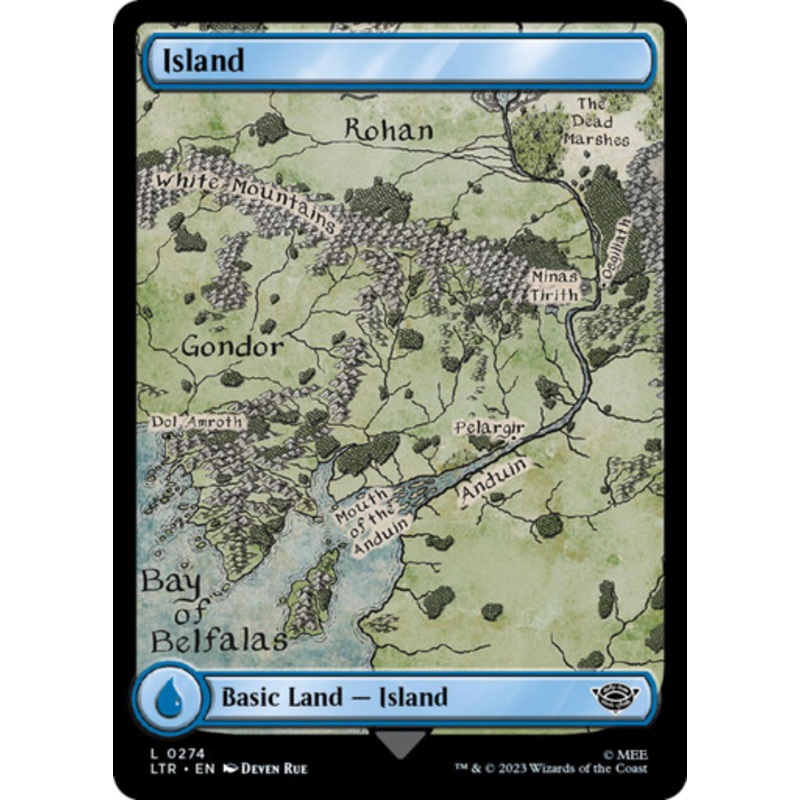 Island #274 (Full Art foil)