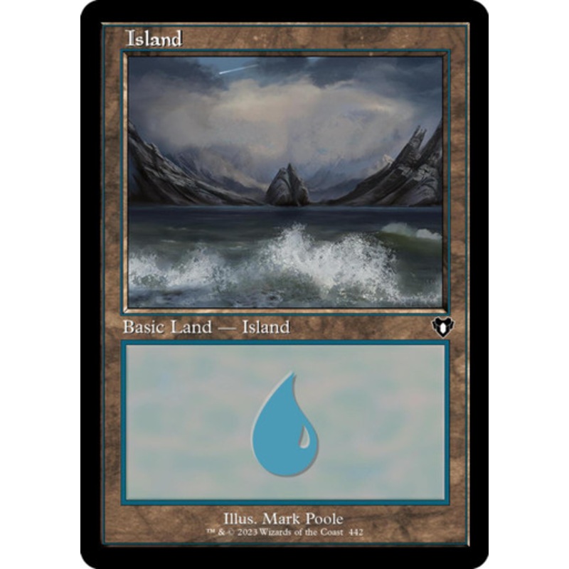 Island (#442) (Retro Frame)