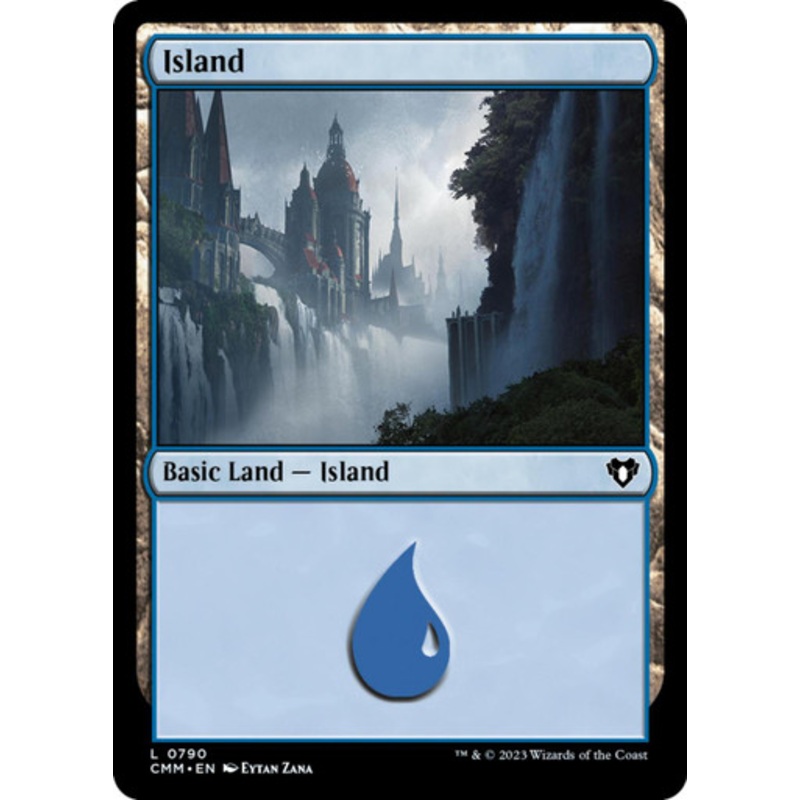 Island (#790) | Commander Masters