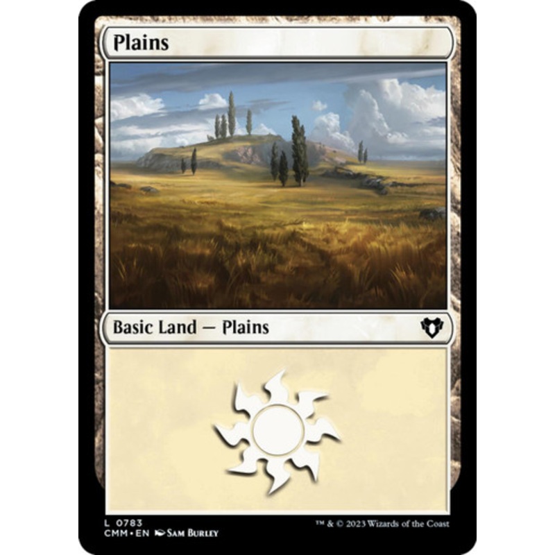 Plains (#783) | Commander Masters