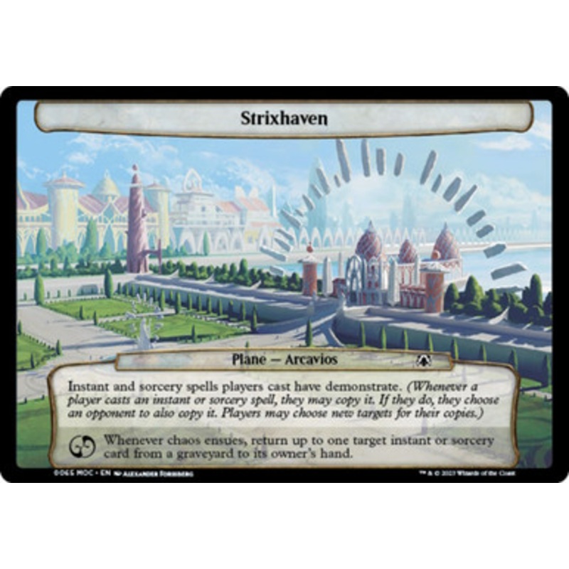 Plane - Strixhaven | March of the Machine Commander