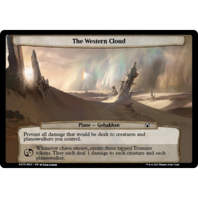 Plane - The Western Cloud | March of the Machine Commander