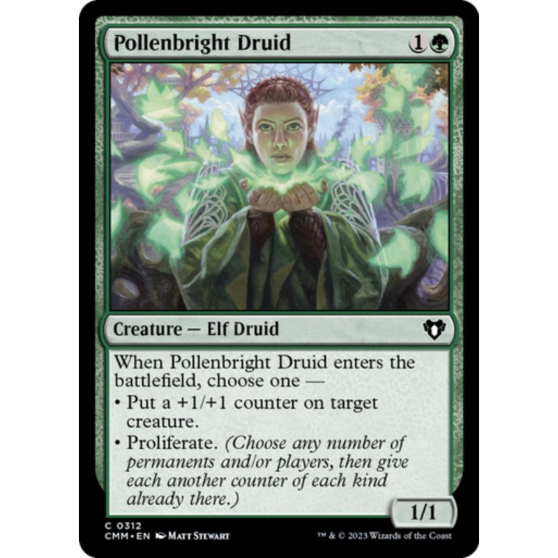 Pollenbright Druid | Commander Masters