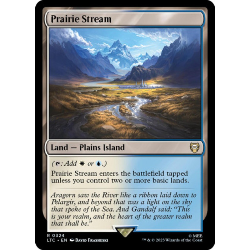 Prairie Stream | The Lord of the Rings Commander