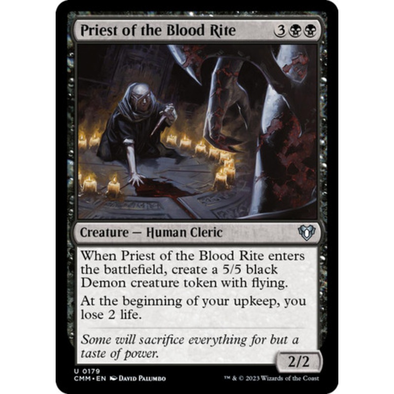 Priest of the Blood Rite | Commander Masters