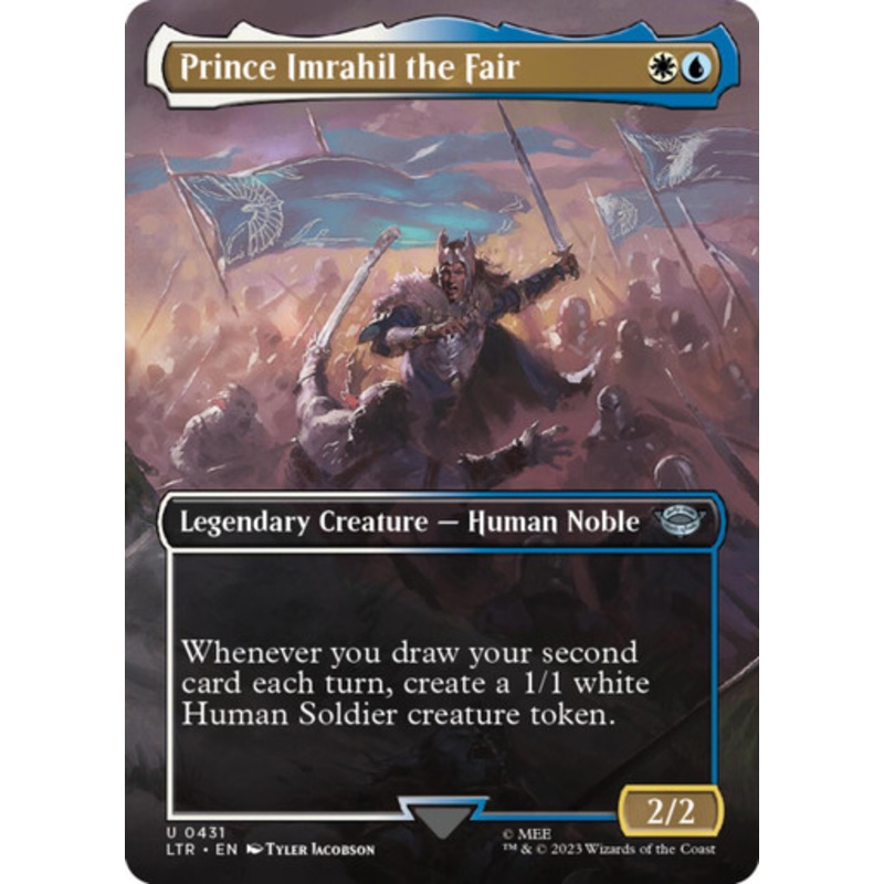Prince Imrahil the Fair (Borderless Art) | The Lord of the Rings: Tales of Middle-earth