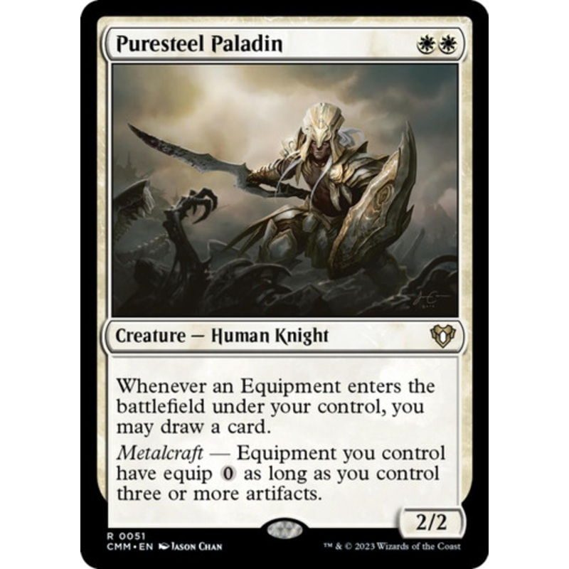 Puresteel Paladin | Commander Masters
