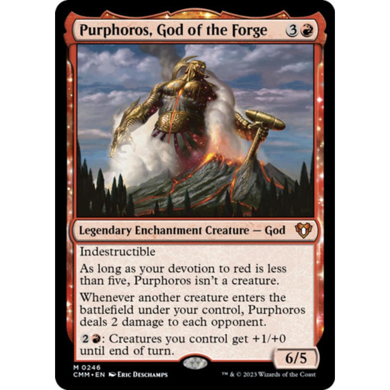 Purphoros, God of the Forge | Commander Masters