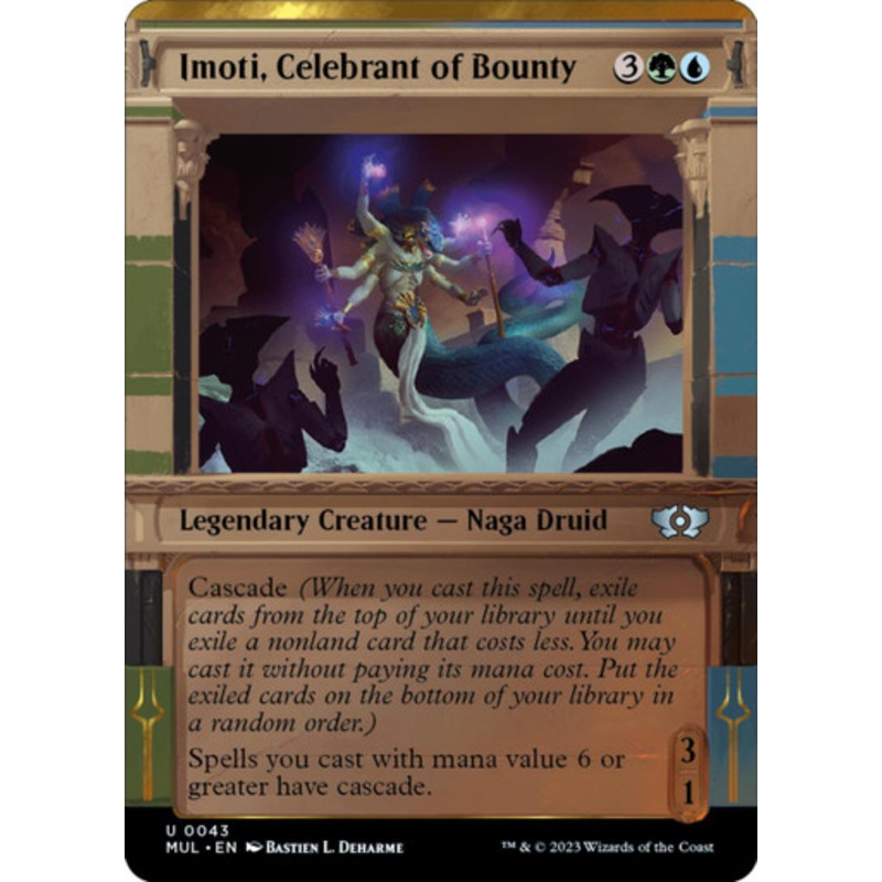 Imoti, Celebrant of Bounty (Showcase Frame) | Multiverse Legends