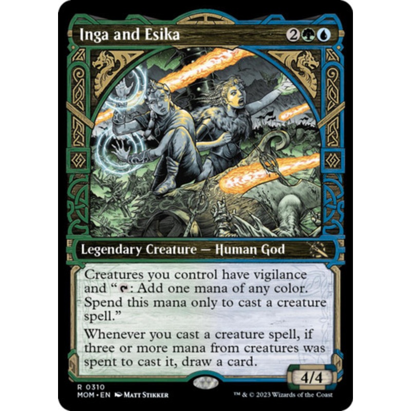 Inga and Esika (Showcase Frame)