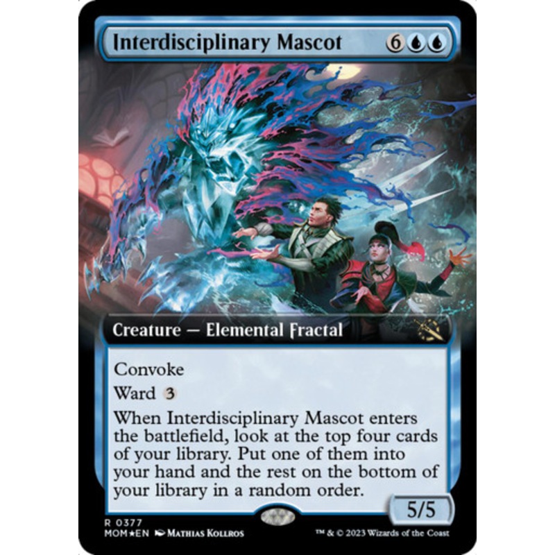 Interdisciplinary Mascot (Extended Art)