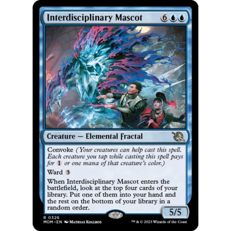 Interdisciplinary Mascot (foil) | March of the Machine