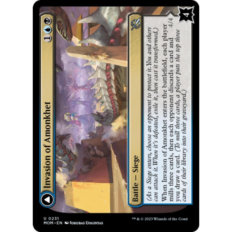 Invasion of Amonkhet // Lazotep Convert | March of the Machine