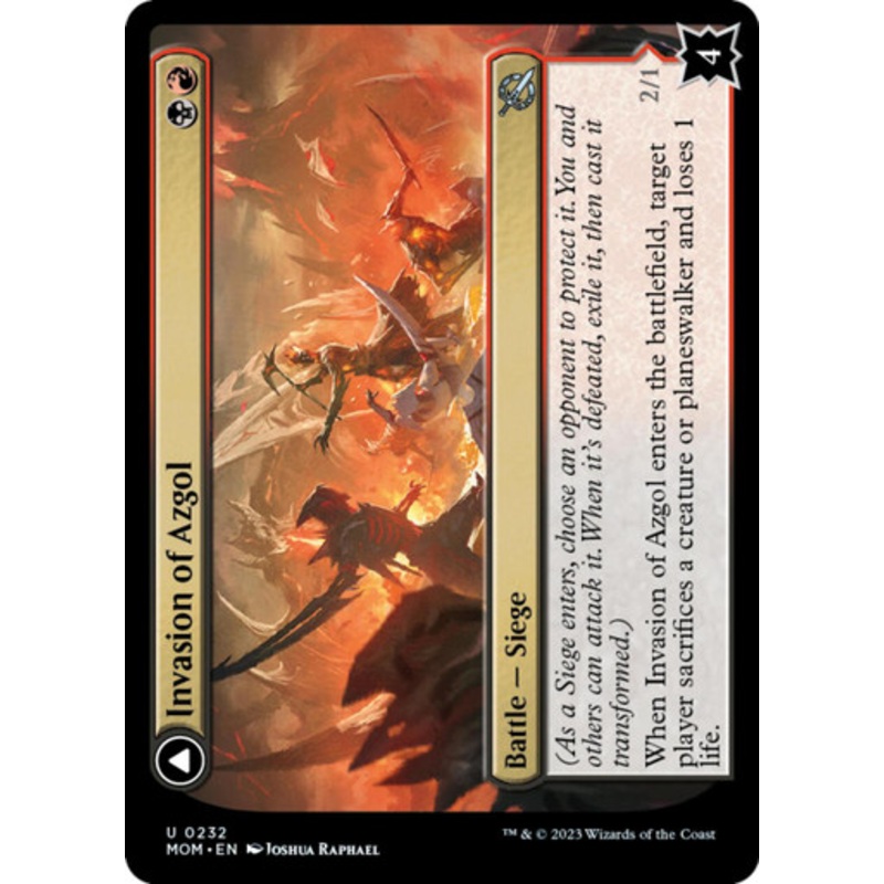 Invasion of Azgol // Ashen Reaper