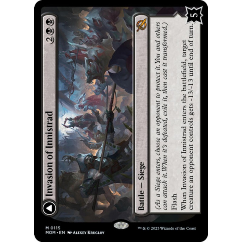 Invasion of Innistrad // Deluge of the Dead | March of the Machine