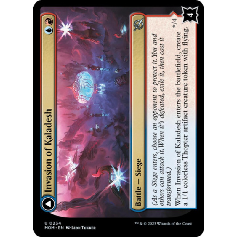 Invasion of Kaladesh // Aetherwing, Golden-Scale Flagship (foil) | March of the Machine