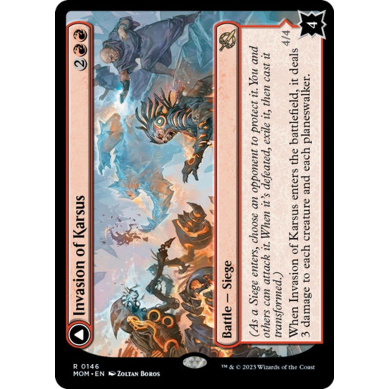 Invasion of Karsus // Refraction Elemental | March of the Machine