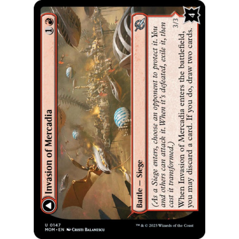 Invasion of Mercadia // Kyren Flamewright | March of the Machine