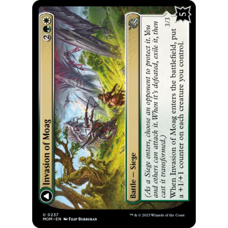 Invasion of Moag // Bloomwielder Dryads | March of the Machine