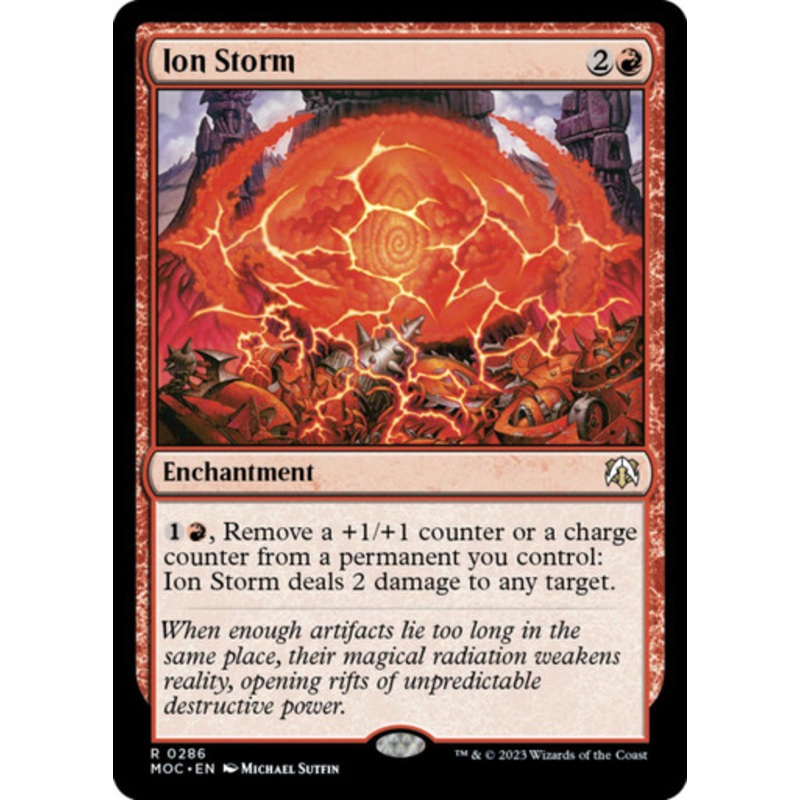 Ion Storm | March of the Machine Commander