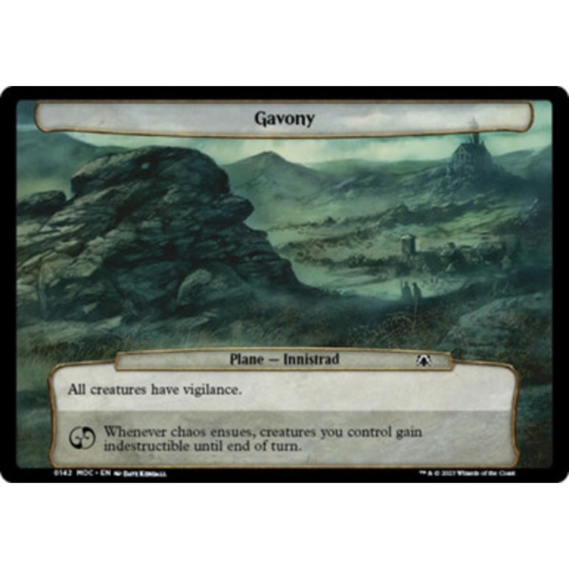 Plane - Gavony | March of the Machine Commander