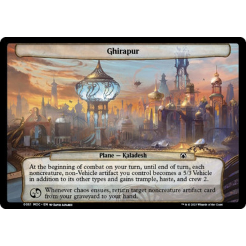 Plane - Ghirapur | March of the Machine Commander