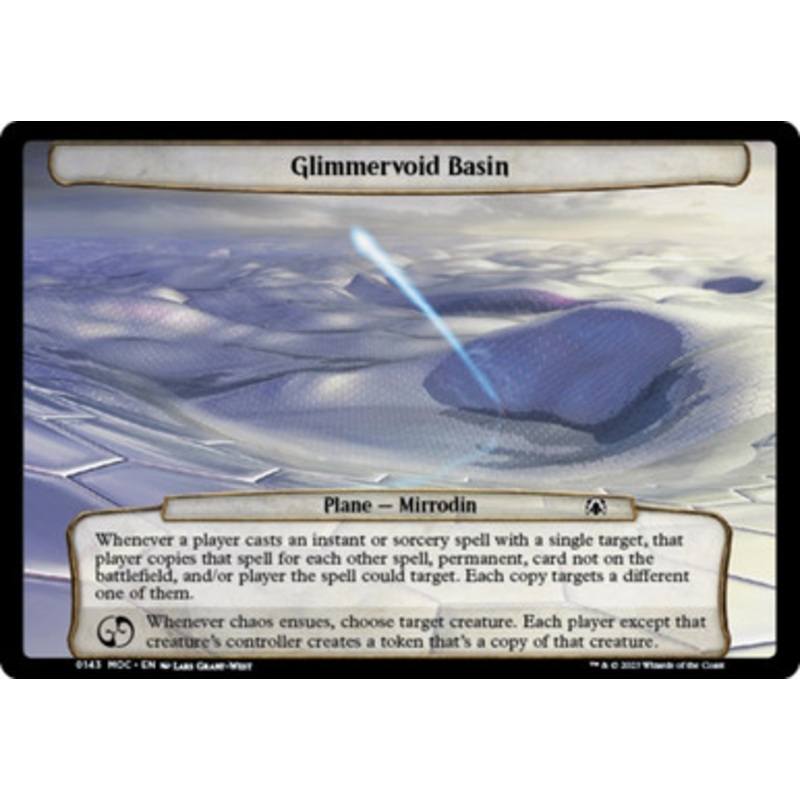 Plane - Glimmervoid Basin | March of the Machine Commander