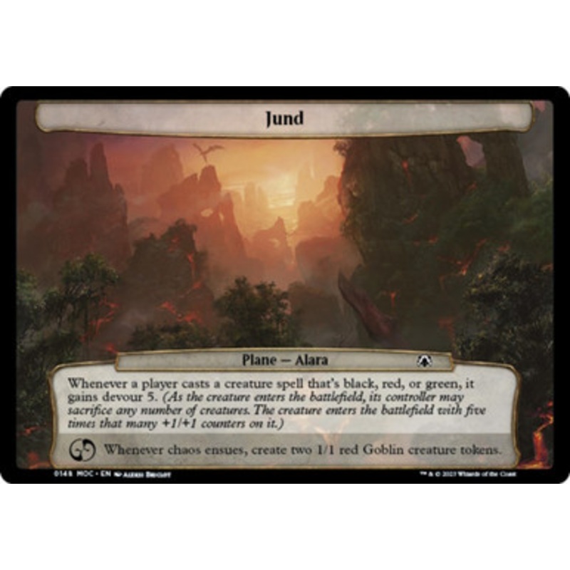 Plane - Jund | March of the Machine Commander