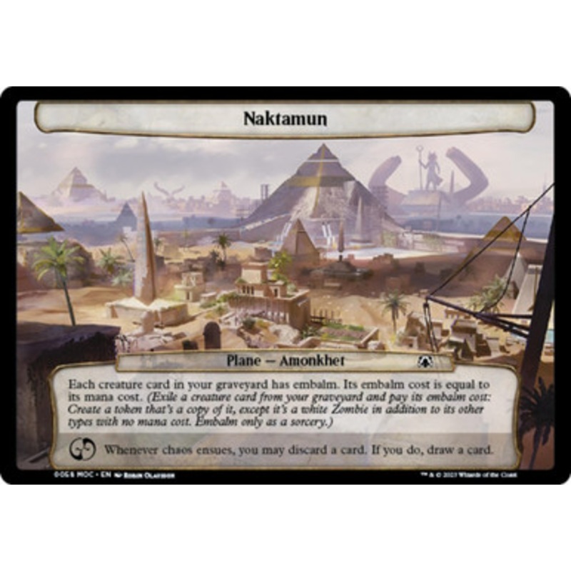Plane - Naktamun | March of the Machine Commander