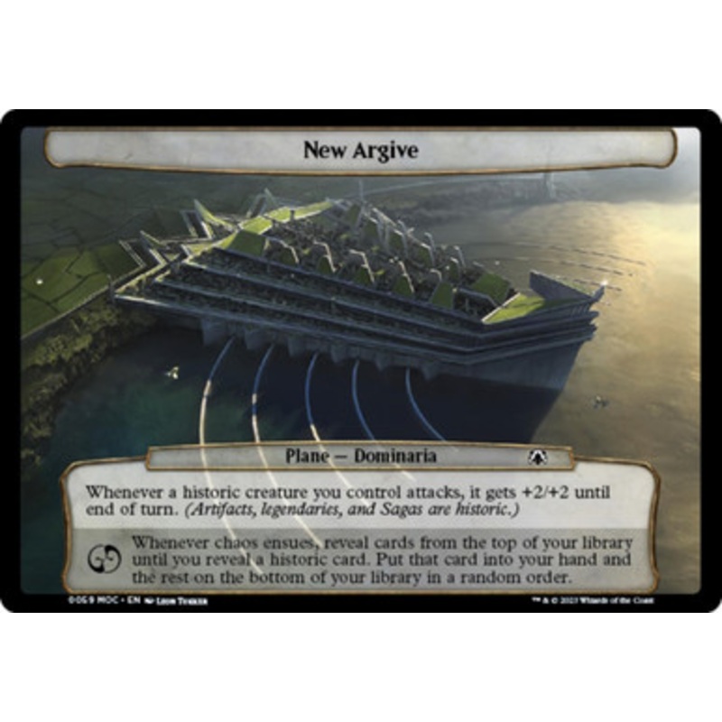 Plane - New Argive | March of the Machine Commander