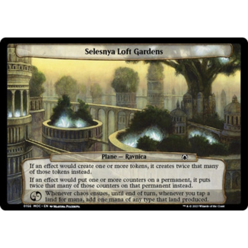 Plane - Selesnya Loft Gardens | March of the Machine Commander