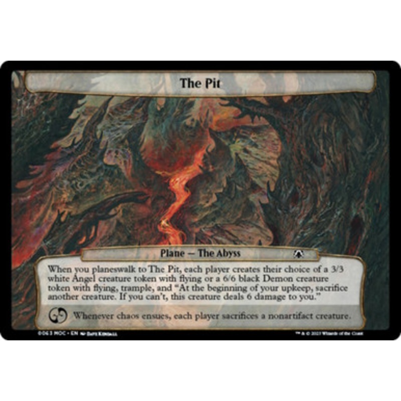 Plane - The Pit | March of the Machine Commander