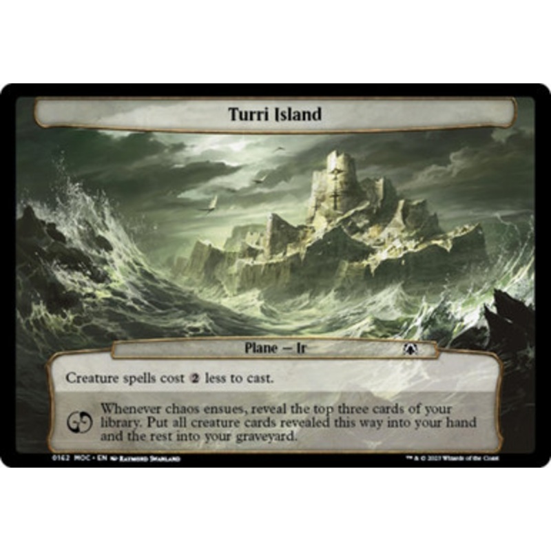 Plane - Turri Island | March of the Machine Commander