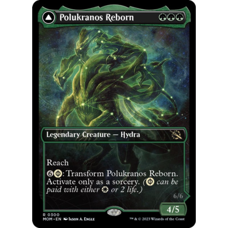 Polukranos Reborn // Polukranos, Engine of Ruin (Showcase Frame) | March of the Machine