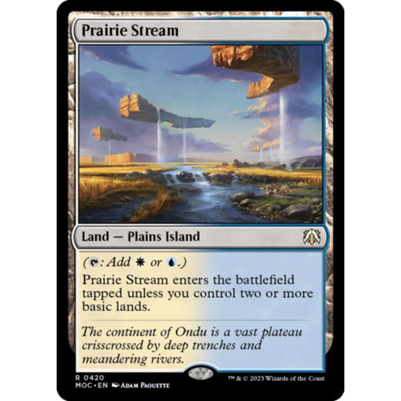 Prairie Stream | March of the Machine Commander