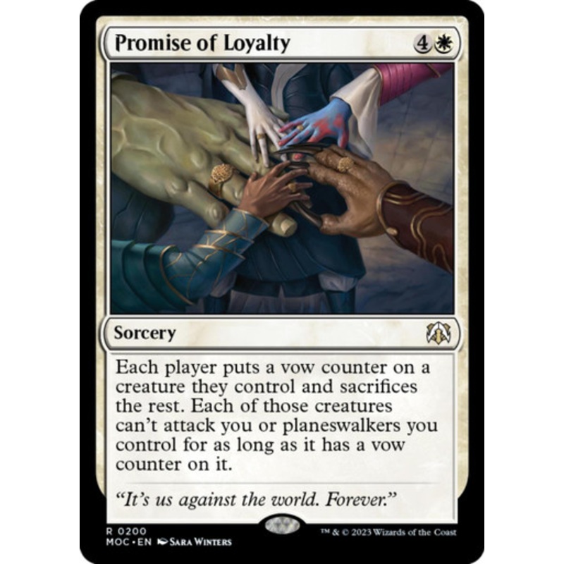Promise of Loyalty | March of the Machine Commander