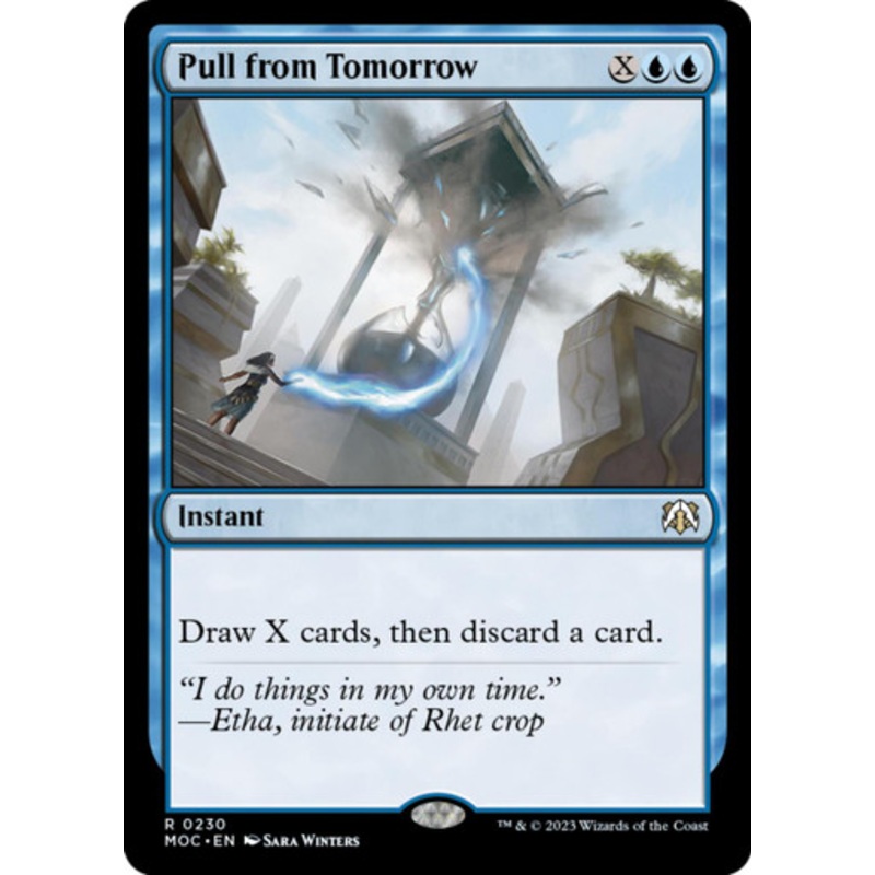 Pull from Tomorrow | March of the Machine Commander