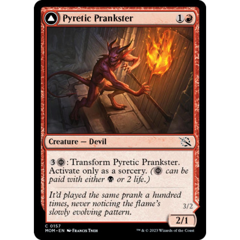 Pyretic Prankster // Glistening Goremonger | March of the Machine