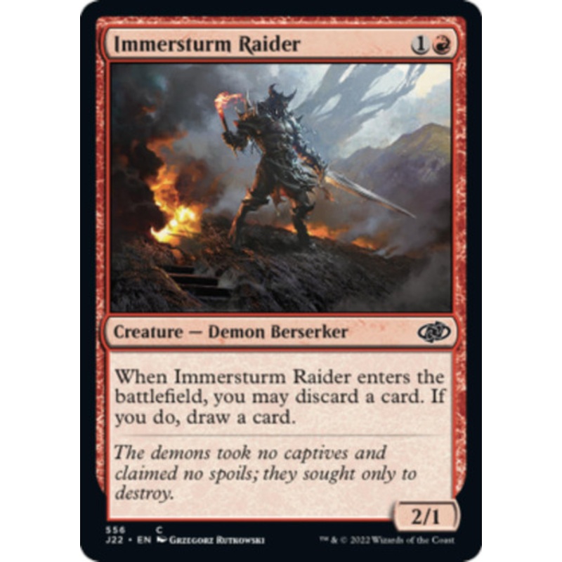 Immersturm Raider | Jumpstart 2022
