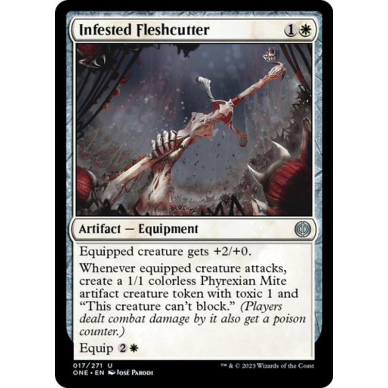 Infested Fleshcutter | Phyrexia: All Will Be One