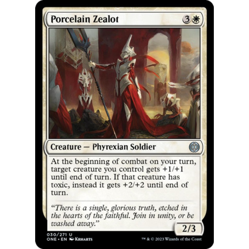 Porcelain Zealot | Phyrexia: All Will Be One