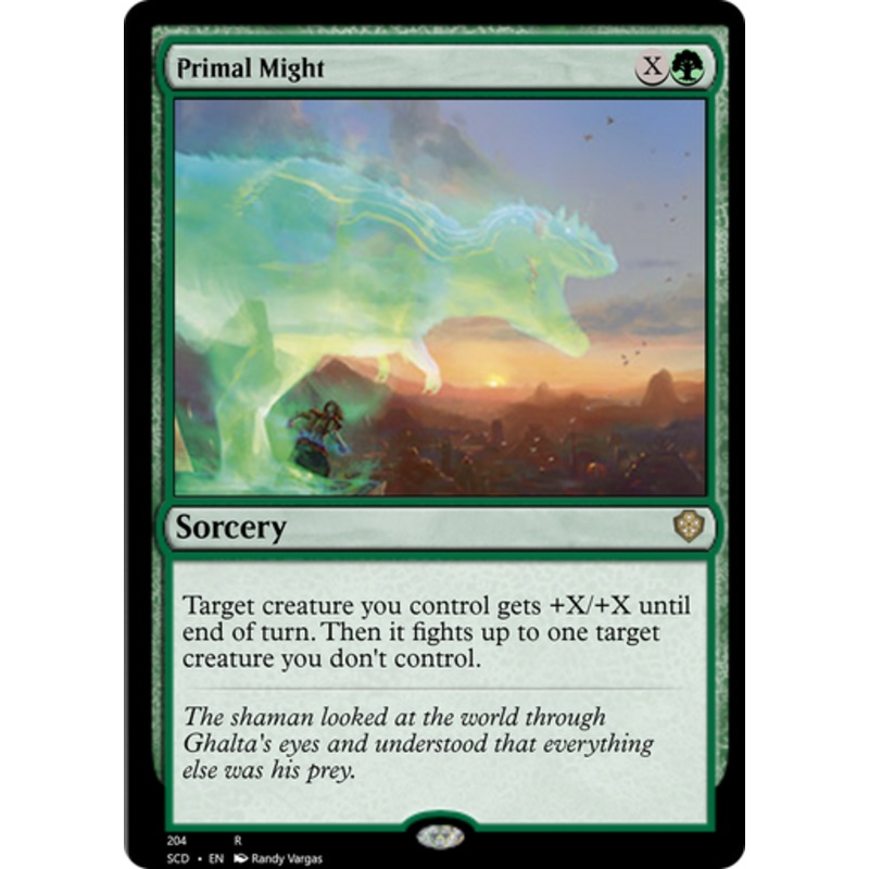 Primal Might | Starter Commander Decks