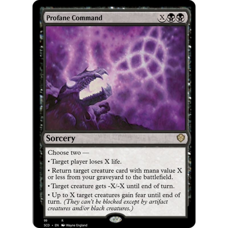 Profane Command | Starter Commander Decks