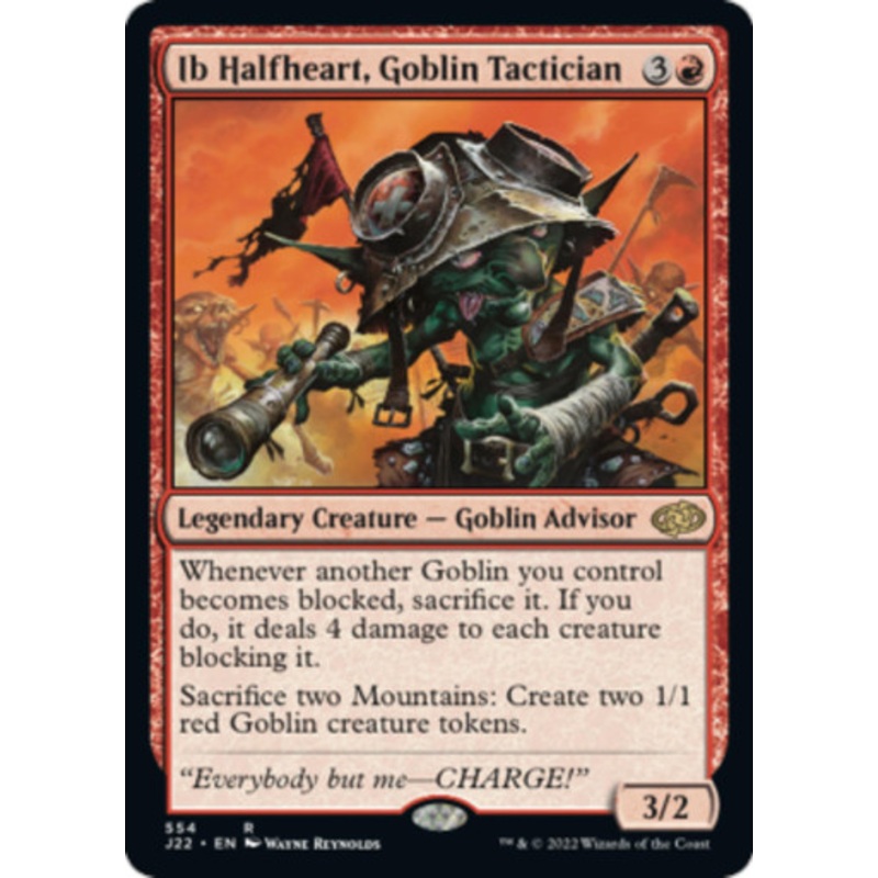 Ib Halfheart, Goblin Tactician | Jumpstart 2022