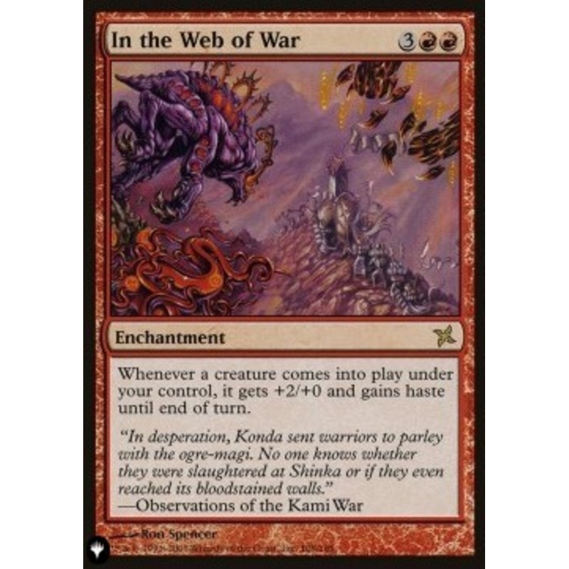 In the Web of War (The List Reprint) | Betrayers of Kamigawa