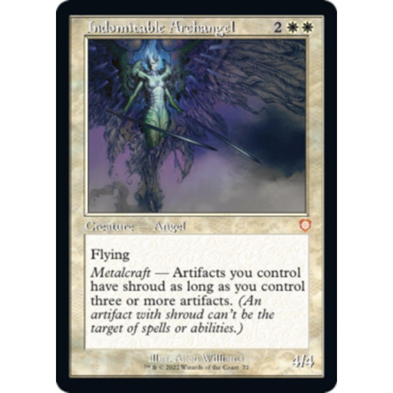 Indomitable Archangel (Retro Frame)